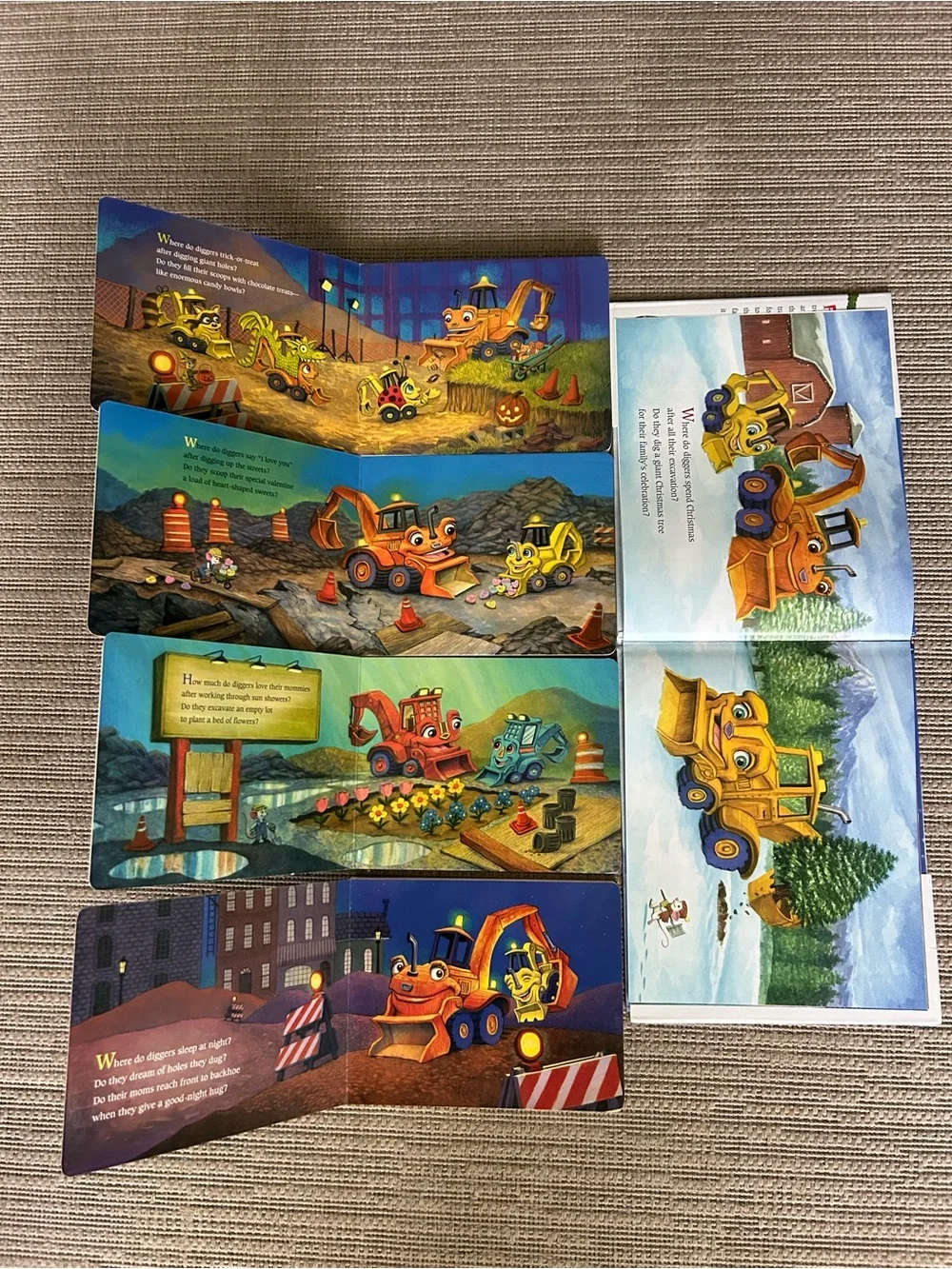 Where Do Diggers… Transportation Board Books